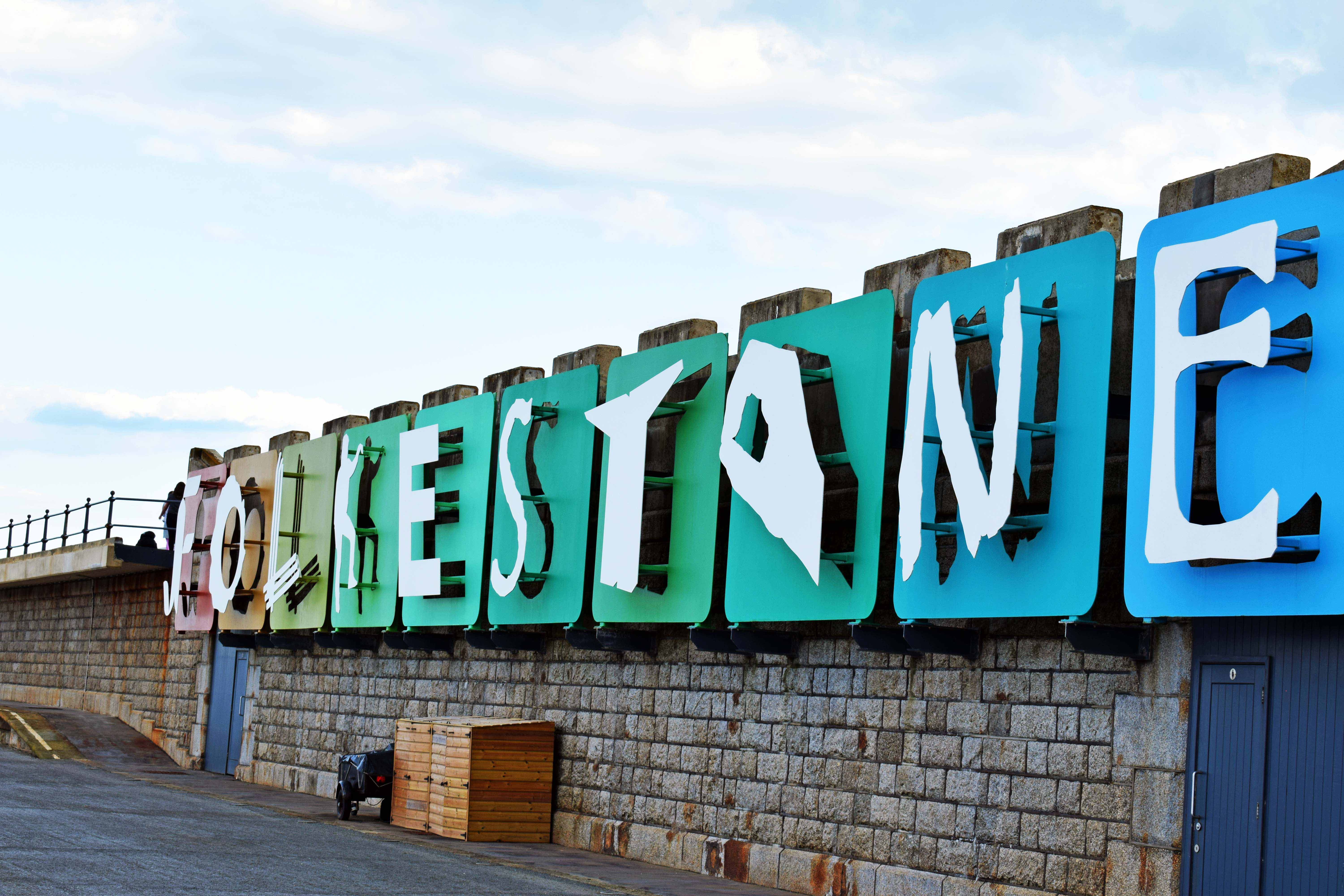 Folkestone harbour arm COLOUR 